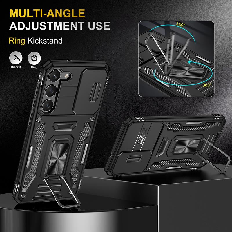 Ударостійкий чохол Camshield Army Ring для Samsung Galaxy S22 +