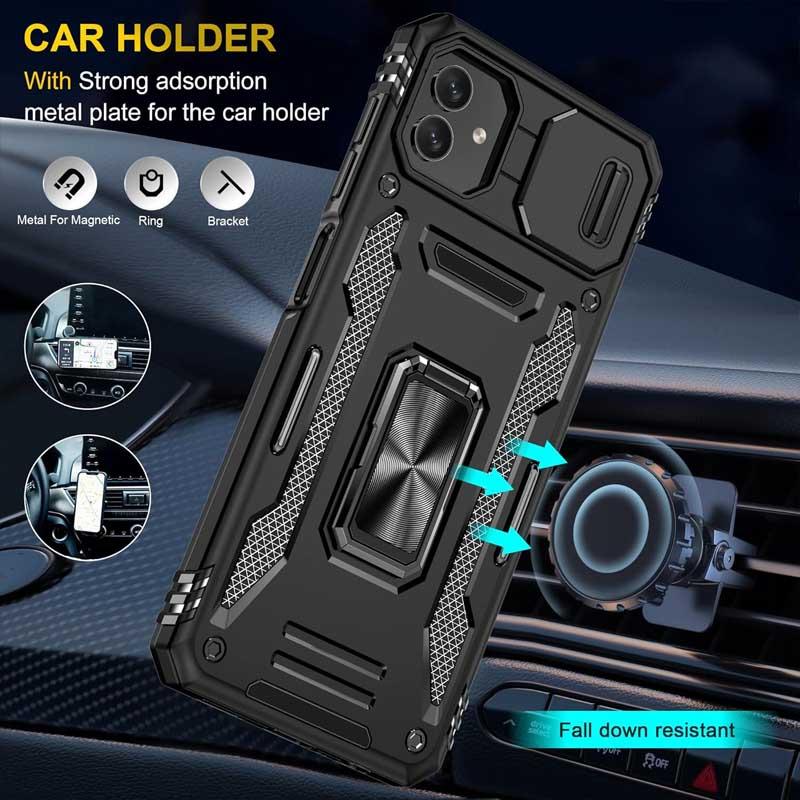 Ударостійкий чохол Camshield Army Ring для Samsung Galaxy A08 / A07 / A07s