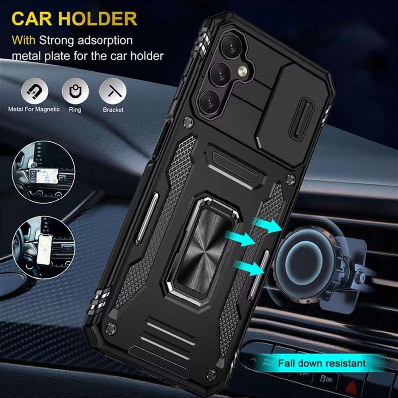 Ударостійкий чохол Camshield Army Ring для Samsung Galaxy S24 +