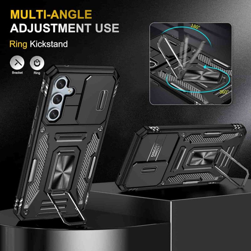 Ударостійкий чохол Camshield Army Ring для Samsung Galaxy A34 5G
