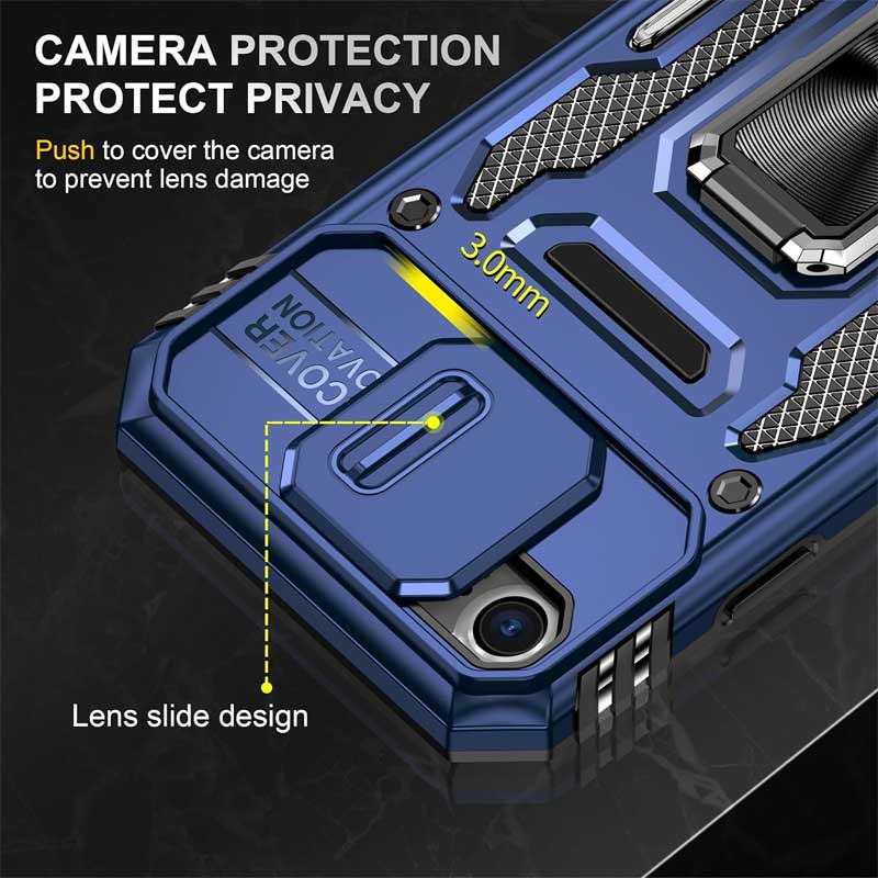 Ударостійкий чохол Camshield Army Ring для Apple iPhone 7 / 8 / SE (2020) (4.7")