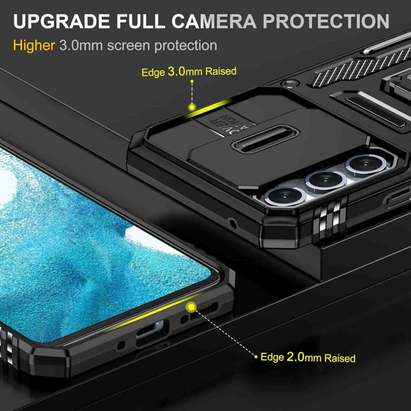 Ударостійкий чохол Camshield Army Ring для Samsung Galaxy S22 +