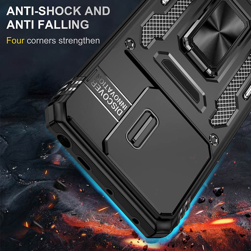 Ударостійкий чохол Camshield Army Ring для Xiaomi Poco X6 Pro