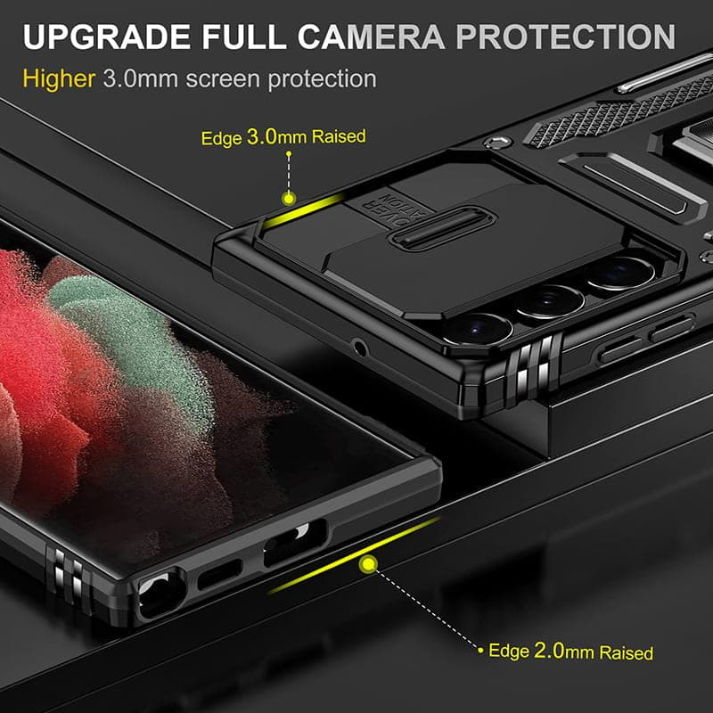 Ударостійкий чохол Camshield Army Ring для Samsung Galaxy S25 Ultra