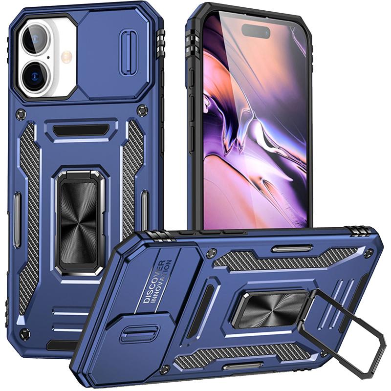 Ударостійкий чохол Camshield Army Ring для Apple iPhone 16 (6.1")