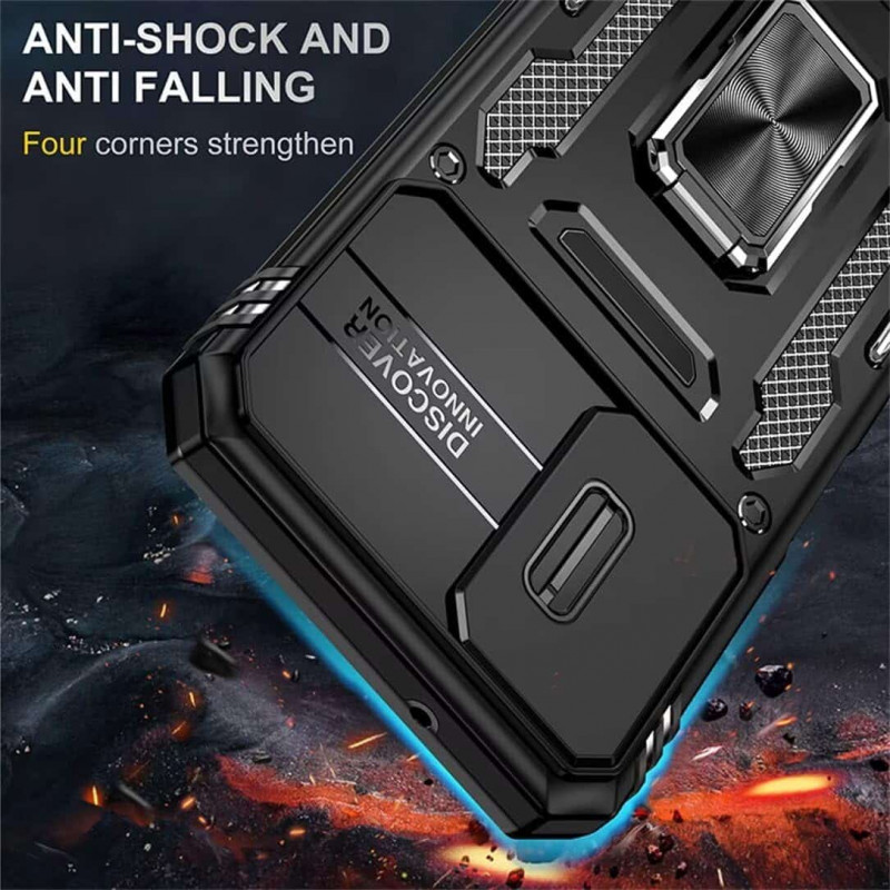 Ударостійкий чохол Camshield Army Ring для Samsung Galaxy S24 +