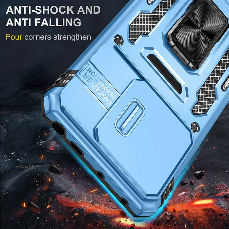 Ударостійкий чохол Camshield Army Ring для Xiaomi Poco X6 / Note 13 Pro 5G