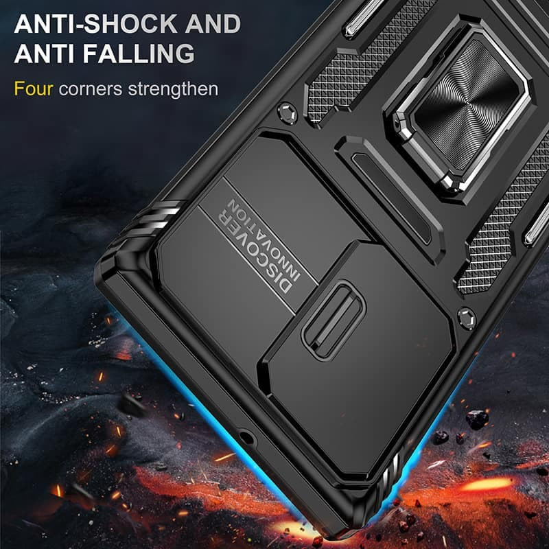 Ударостійкий чохол Camshield Army Ring для Samsung Galaxy S23 Ultra