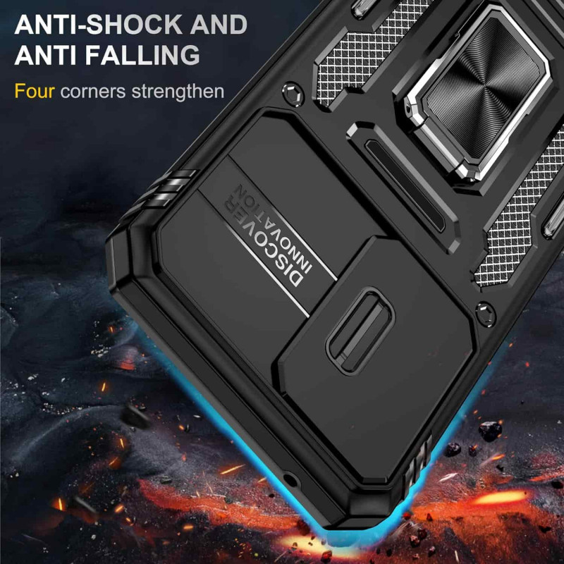 Ударостійкий чохол Camshield Army Ring для Samsung Galaxy A34 5G