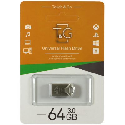 Флеш-накопичувач T&G 106 Metal Series USB 3.0 — 64GB Срібний