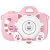 Фотокамера-генератор мильних бульбашок 1001 Kitty Children's camera Pink