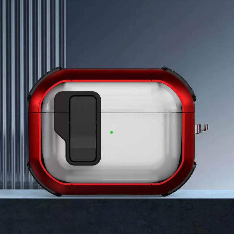 Футляр протиударний Locking Button для навушників Airpods Pro 3