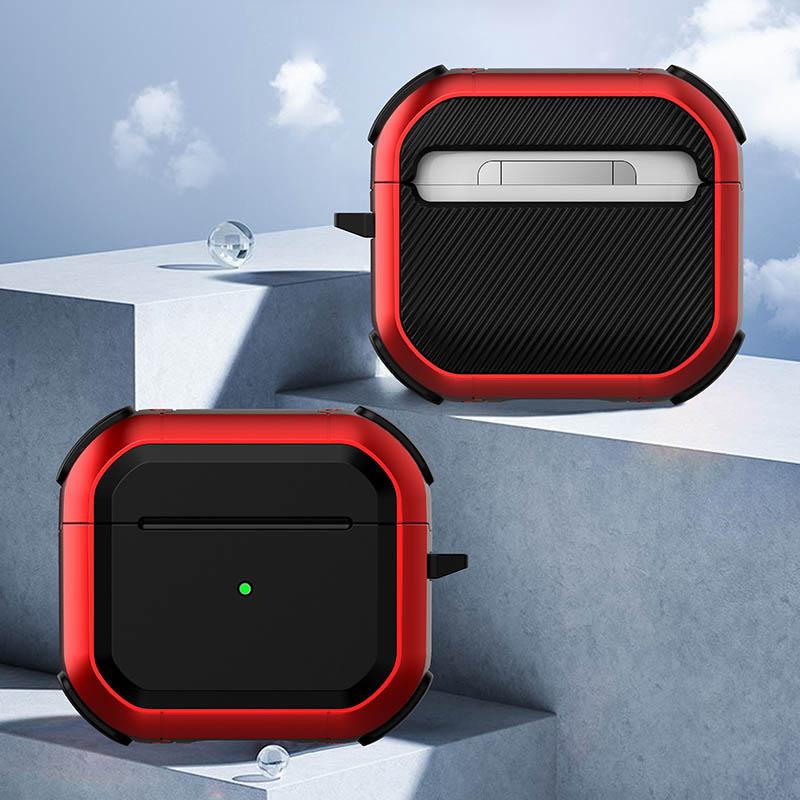 Футляр протиударний Black ed. для навушників Airpods 4 / 5 Red