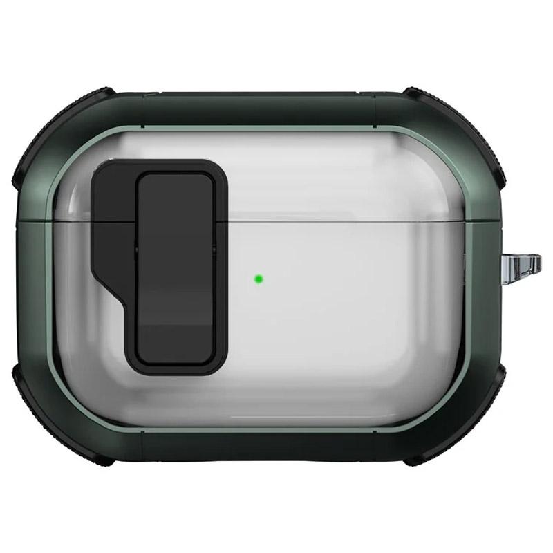 Футляр протиударний Locking Button для навушників Airpods Pro