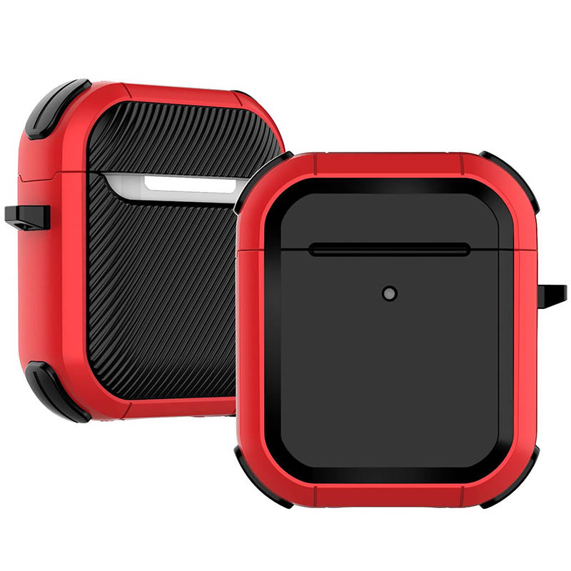 Футляр протиударний Black ed. для навушників Airpods 1/2