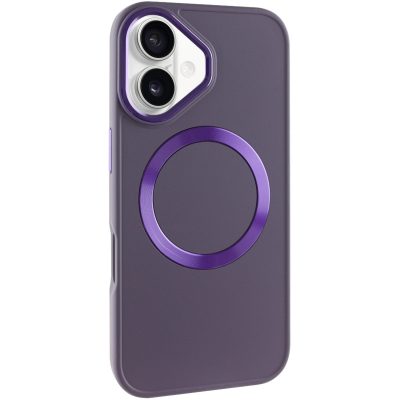 TPU чохол Bonbon Metal Style with Magnetic Fit для Apple iPhone 16 (6.1")