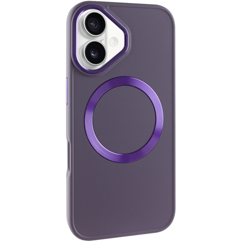 TPU чохол Bonbon Metal Style with Magnetic Fit для Apple iPhone 16 (6.1")