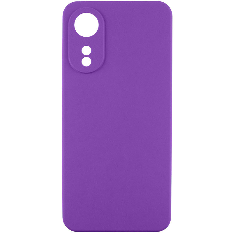 Чохол TPU GETMAN Liquid Silk Full Camera для Oppo A78 4G