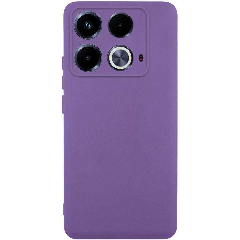 Чохол TPU GETMAN Liquid Silk Full Camera для Infinix Note 40 4G