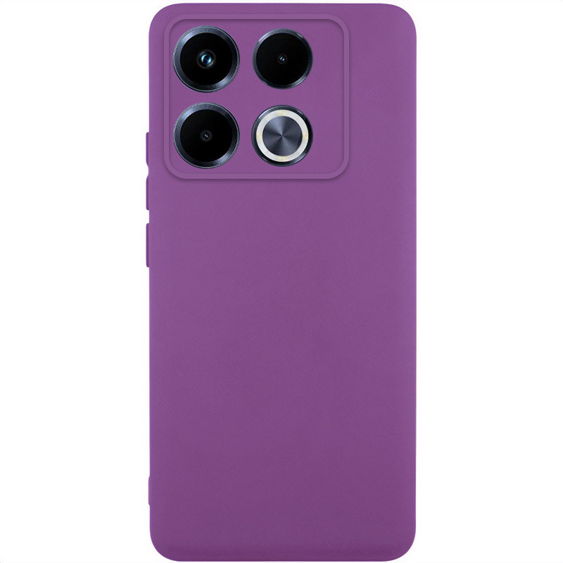Чохол TPU GETMAN Liquid Silk Full Camera для Infinix Note 40 Pro 4G
