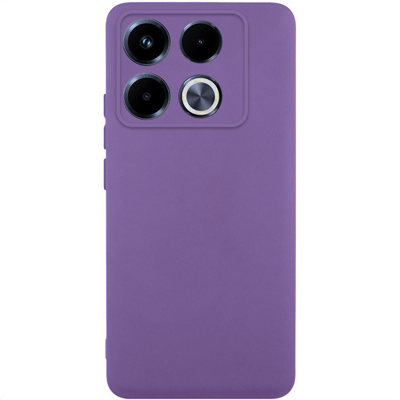 Чохол TPU GETMAN Liquid Silk Full Camera для Infinix Note 40 Pro 4G