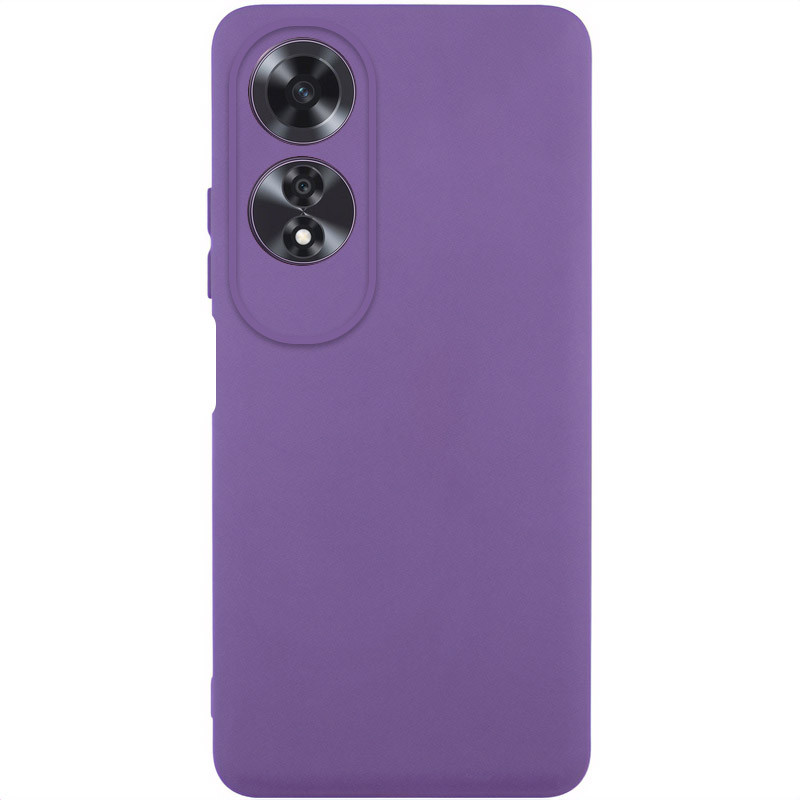 Чохол TPU GETMAN Liquid Silk Full Camera для Oppo A60 4G