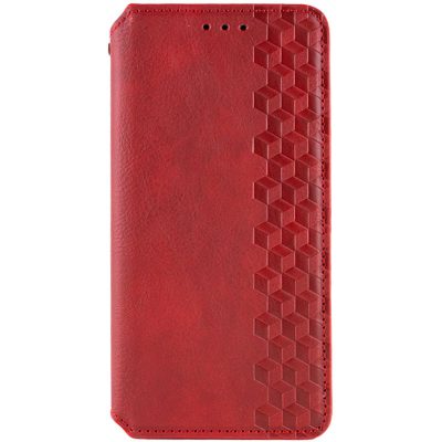 Шкіряний чохол-книжка GETMAN Cubic (PU) для Xiaomi Redmi Note 13 Pro 4G / Poco M6 Pro 4G