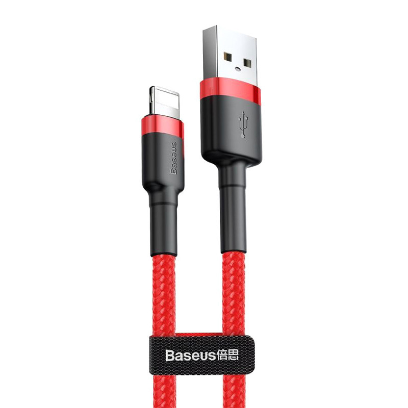 Дата кабель Baseus Cafule USB to Lightning 1.5 А (2 м) (CALKLF-C)