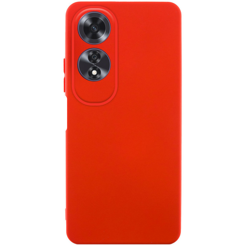 Чохол TPU GETMAN Liquid Silk Full Camera для Oppo A60 4G