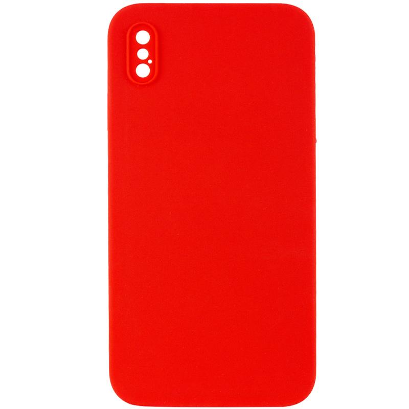 Чохол Silk Square Full Camera Protective (AA) NO LOGO для Apple iPhone X / XS (5.8")
