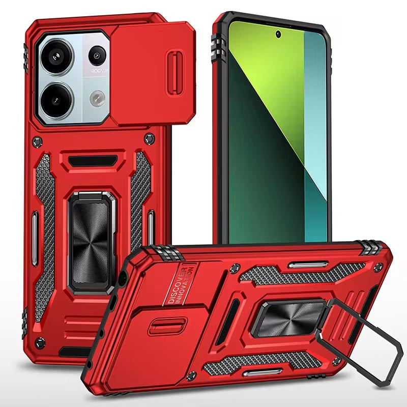 Ударостійкий чохол Camshield Army Ring для Xiaomi Poco X6 / Note 13 Pro 5G
