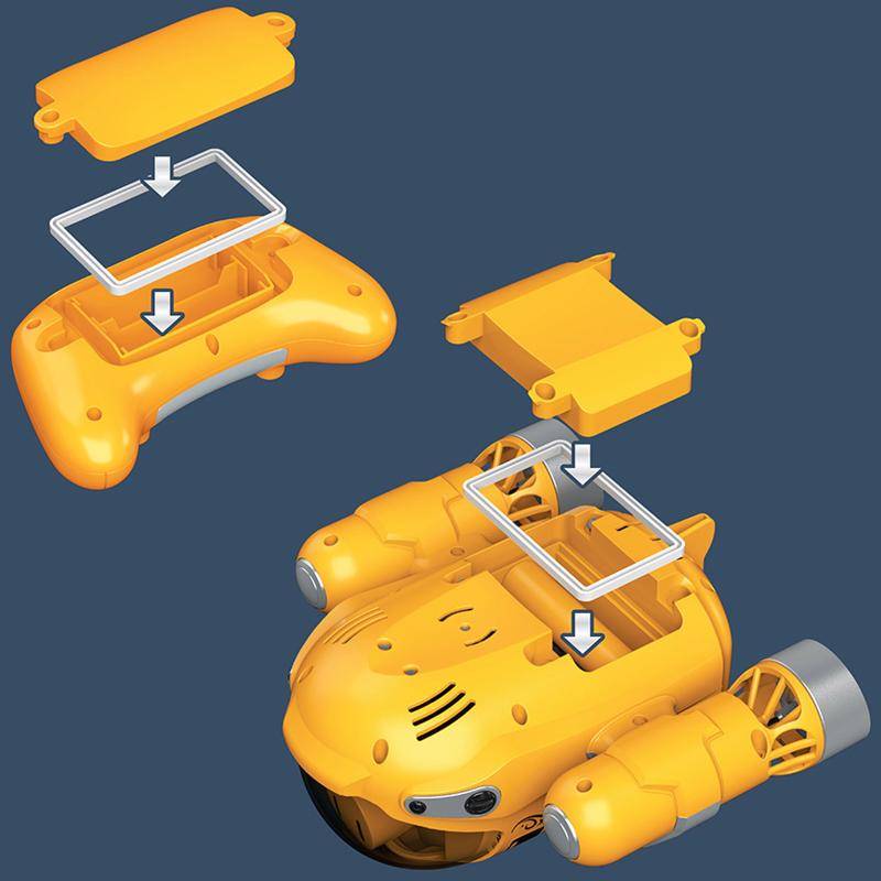 Човен на радіокеруванні SHT 3722-1 А Spray Fog 2.4G Yellow