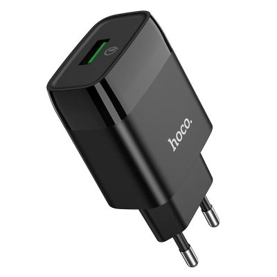 Мережевий зарядний пристрій Hoco C72Q Glorious QC 3.0 18W (1×USB-A)