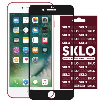 Захисне скло SKLO 3D для Apple iPhone 7 / 8 / SE (2020) (4.7")