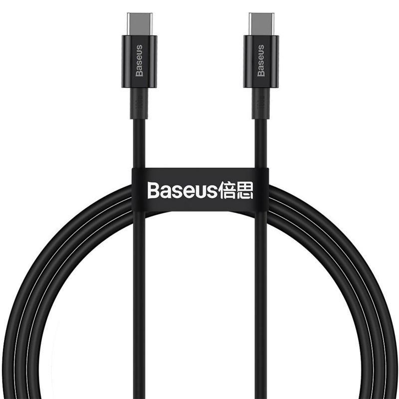 Дата кабель Baseus Superior Series Fast Charging USB-C → USB-C PD 100W (2 м) (CATYS-C) Чорний