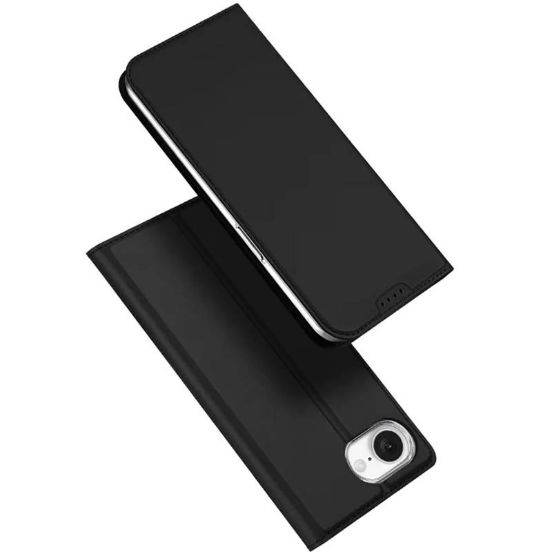 Чохол-книжка Dux Ducis з кишенею для візиток для Apple iPhone 16e / 17e (6.1") Чорний