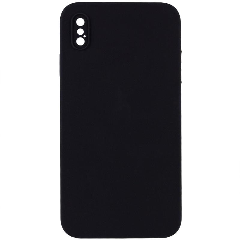Чохол Silk Square Full Camera Protective (AA) NO LOGO для Apple iPhone X / XS (5.8")