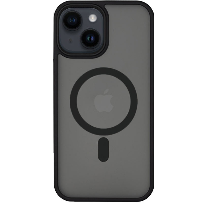 TPU + PC чохол Metal Buttons with Magnetic Fit для Apple iPhone 14 Plus (6.7″)