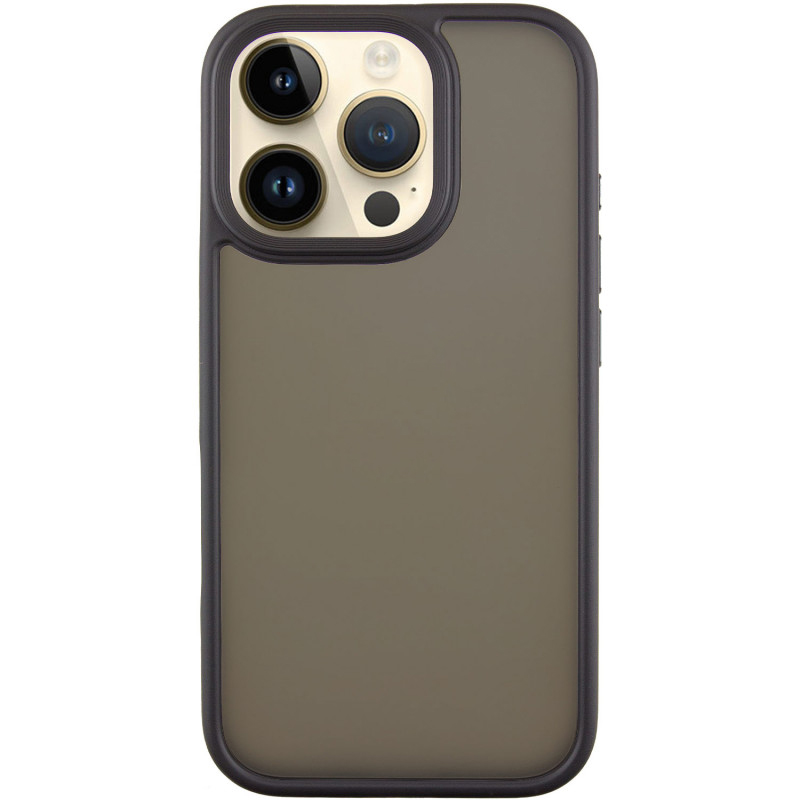TPU + PC чохол Metal Buttons для Apple iPhone 16 Pro (6.3″)
