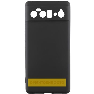 Чохол TPU GETMAN Liquid Silk Full Camera для Motorola Edge 60 Fusion Чорний / Black
