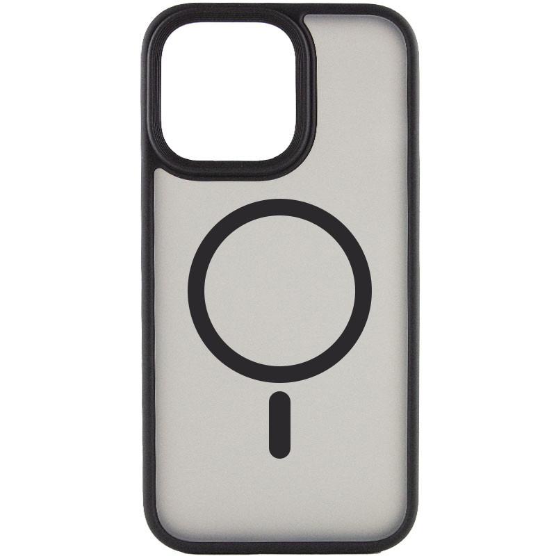 TPU + PC чохол Metal Buttons with Magnetic Fit для Apple iPhone 15 Pro Max (6.7″)