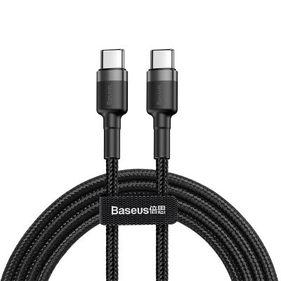 Дата кабель Baseus Cafule USB-C → USB-C PD2.0 60W (2 м) (CATKLF-H)