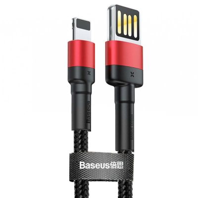 Дата кабель Baseus Cafule USB to Lightning Special Edition 2.4 А (1 м) (CALKLF-G)