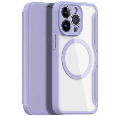 Чохол-книжка Dux Ducis Skin X Pro with Magnetic Fit для Apple iPhone 14 Pro (6.1") Purple