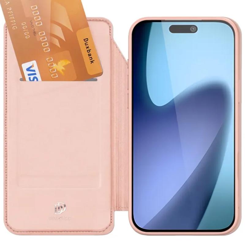 Чохол-книжка Dux Ducis з кишенею для візиток для Apple iPhone 17 Pro Max (6.9")