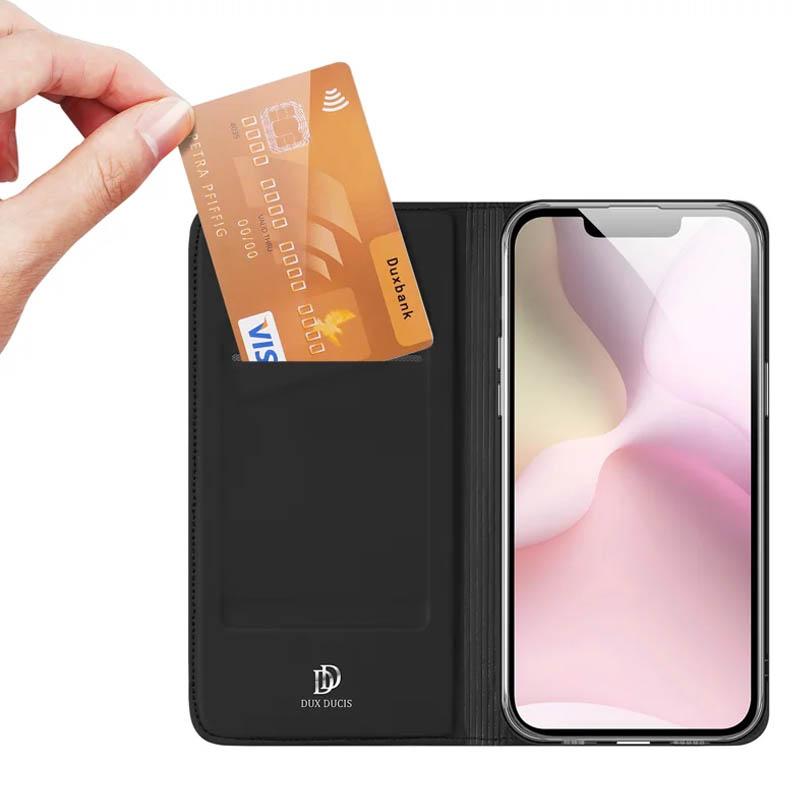 Чохол-книжка Dux Ducis з кишенею для візиток для Apple iPhone 16e / 17e (6.1") Чорний
