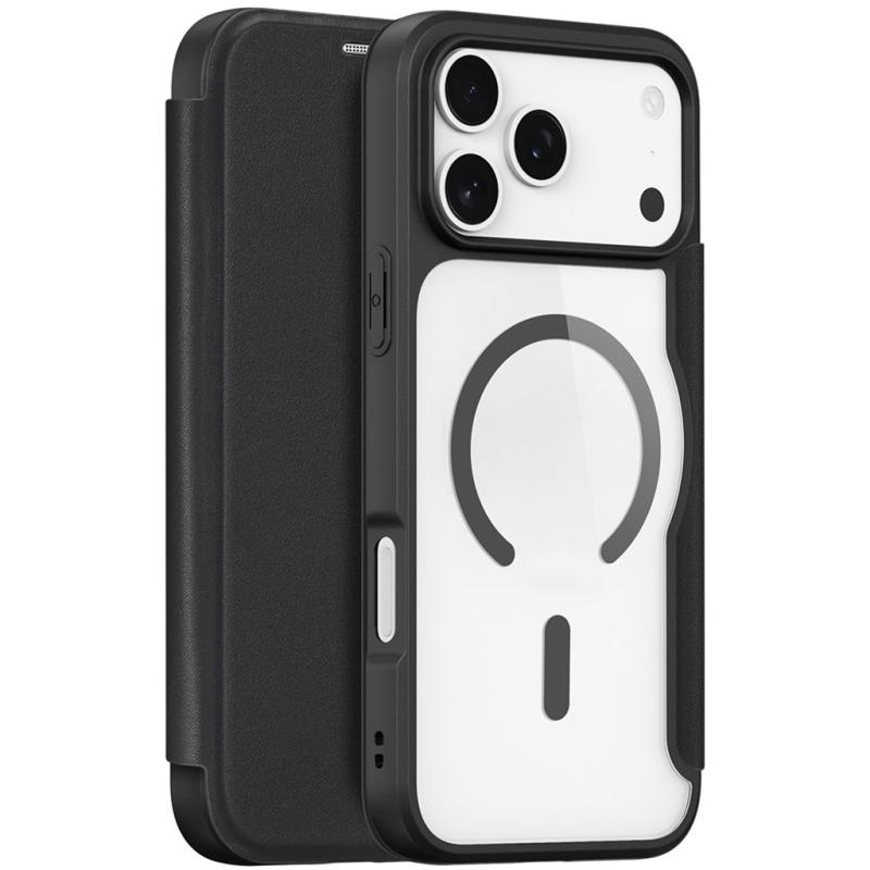 Чохол-книжка Dux Ducis Skin X Pro with Magnetic Fit для Apple iPhone 17 Pro (6.3") Black