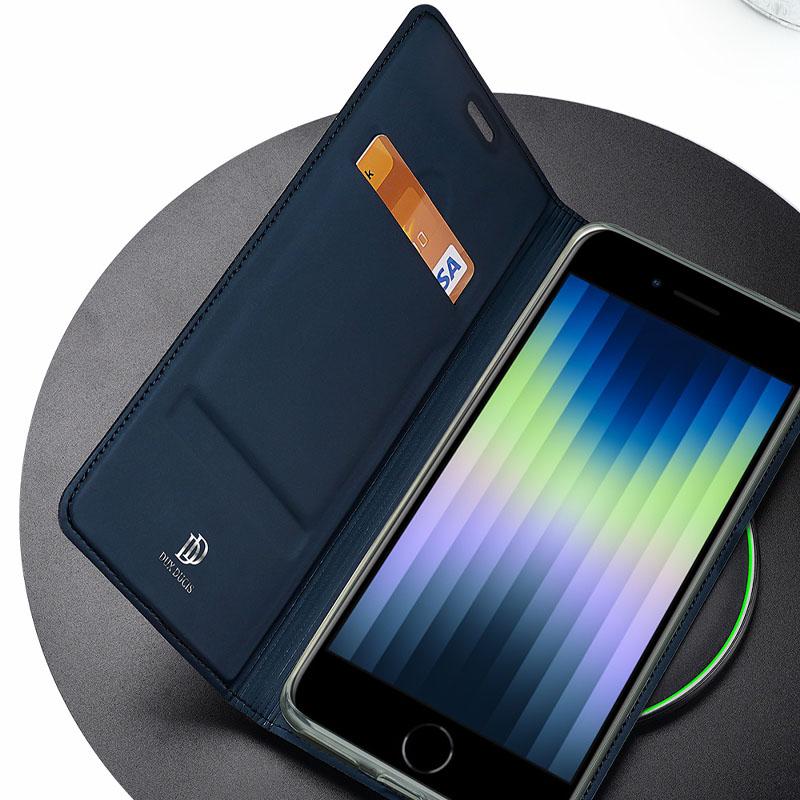 Чохол-книжка Dux Ducis з кишенею для візиток для Apple iPhone 7 / 8 / SE (2020) (4.7") Синій