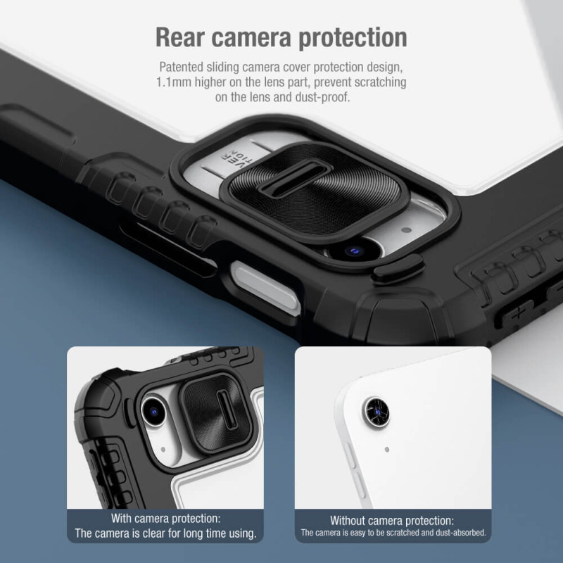 Чохол-книжка Nillkin Bumper Pro для Apple iPad 10.9" (2022-24) / 11" (A16) 2025
