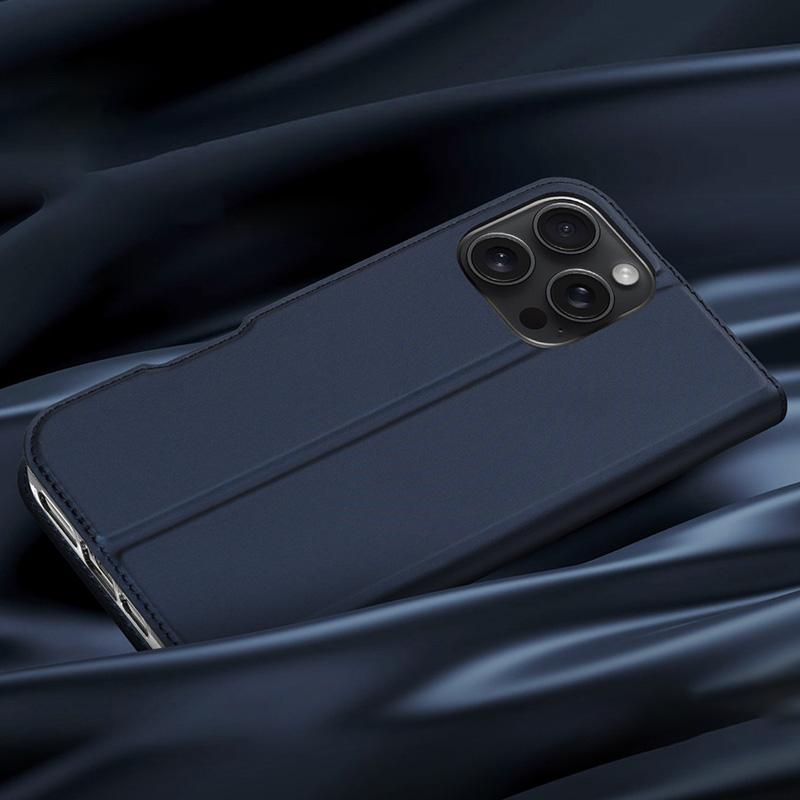 Чохол-книжка Dux Ducis з кишенею для візиток для Apple iPhone 16 Pro (6.3")